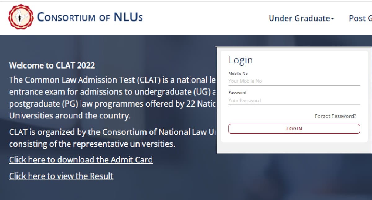 CLAT Result 2022: कॉमन लॉ एडमिशन टेस्ट के रिजल्ट जारी, consortiumofnlus.ac.in पर ऐसे चेक करें