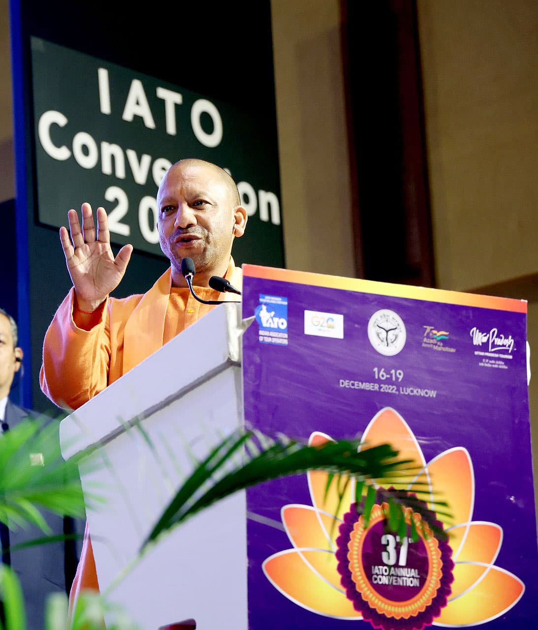 IATO: सीएम योगी बोले- आज यूपी डोमेस्टिक टूरिज्म में देश में नंबर-1, पर्यटन विकास को सरकार कटिबद्ध