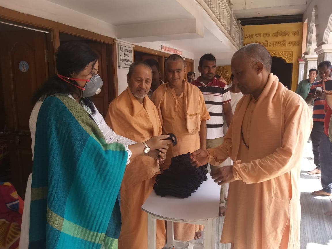 कोरोना वायरस से मुकाबला के लिए कोलकाता में शांति यज्ञ, भारत सेवाश्रम संघ ने किया आयोजन