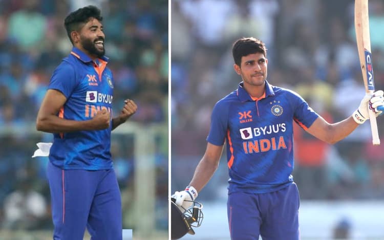 शुभमन गिल और मोहम्मद सिराज आईसीसी के महीने के सर्वश्रेष्ठ खिलाड़ी के पुरस्कार के लिये नामित