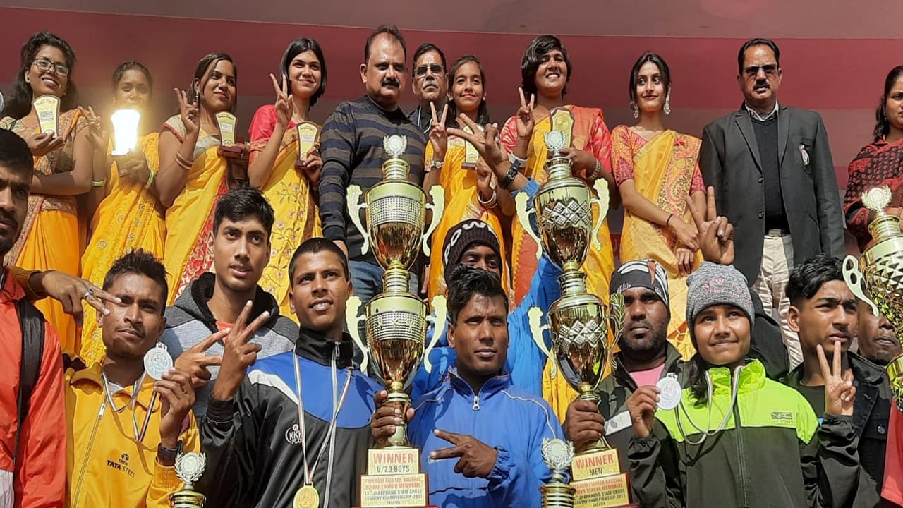 Jharkhand News: झारखंड राज्य क्रॉस कंट्री प्रतियोगिता में रांची, लोहरदगा व धनबाद की टीम बनी चैंपियन