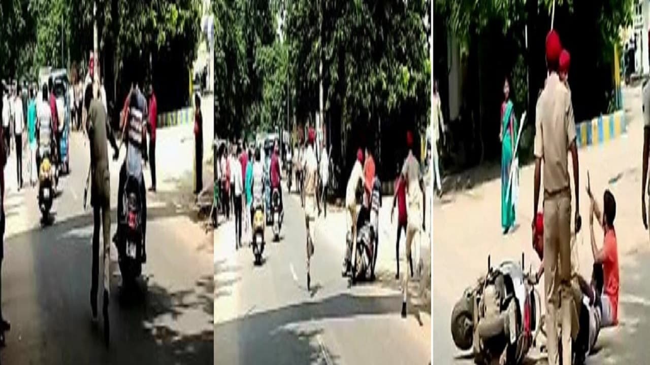 जमुई पुलिस बाइकर्स को सड़कों पर गिराकर कर रही है वाहन चेकिंग, Video Viral होने पर बोली-ये तो बहुत दुखद है