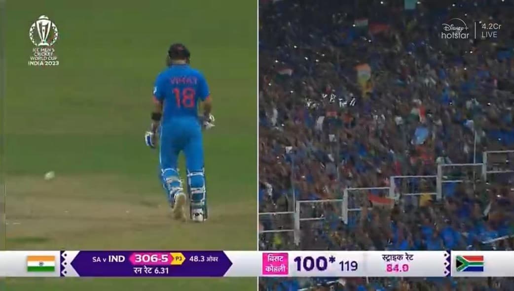 विराट के शतक को लेकर रेल मंत्री अश्विनी वैष्णव का बड़ा बयान, 4.2 करोड़ दर्शकों ने देखा लाइव स्ट्रीमिंग