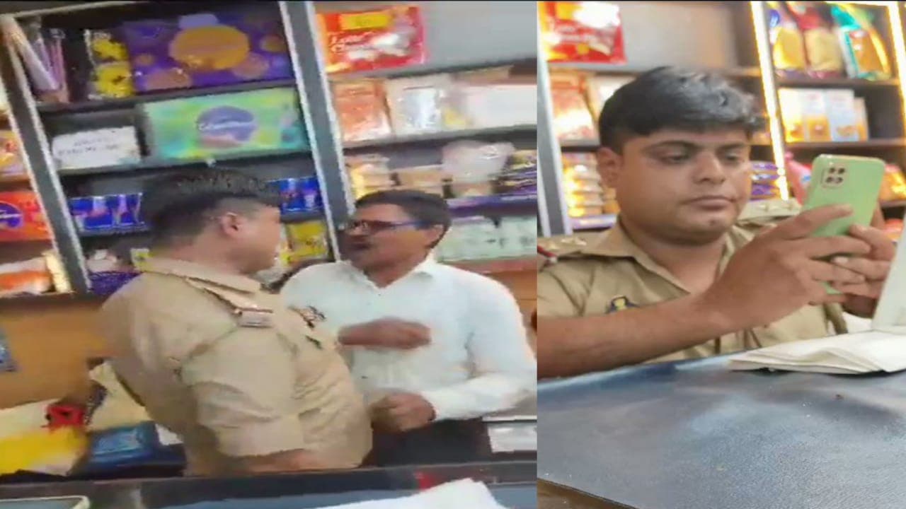 कानपुरः नशेबाज दारोगा ने रेस्टोरेंट मालिक से की मारपीट, वीडियो हुआ वायरल, निलंबित