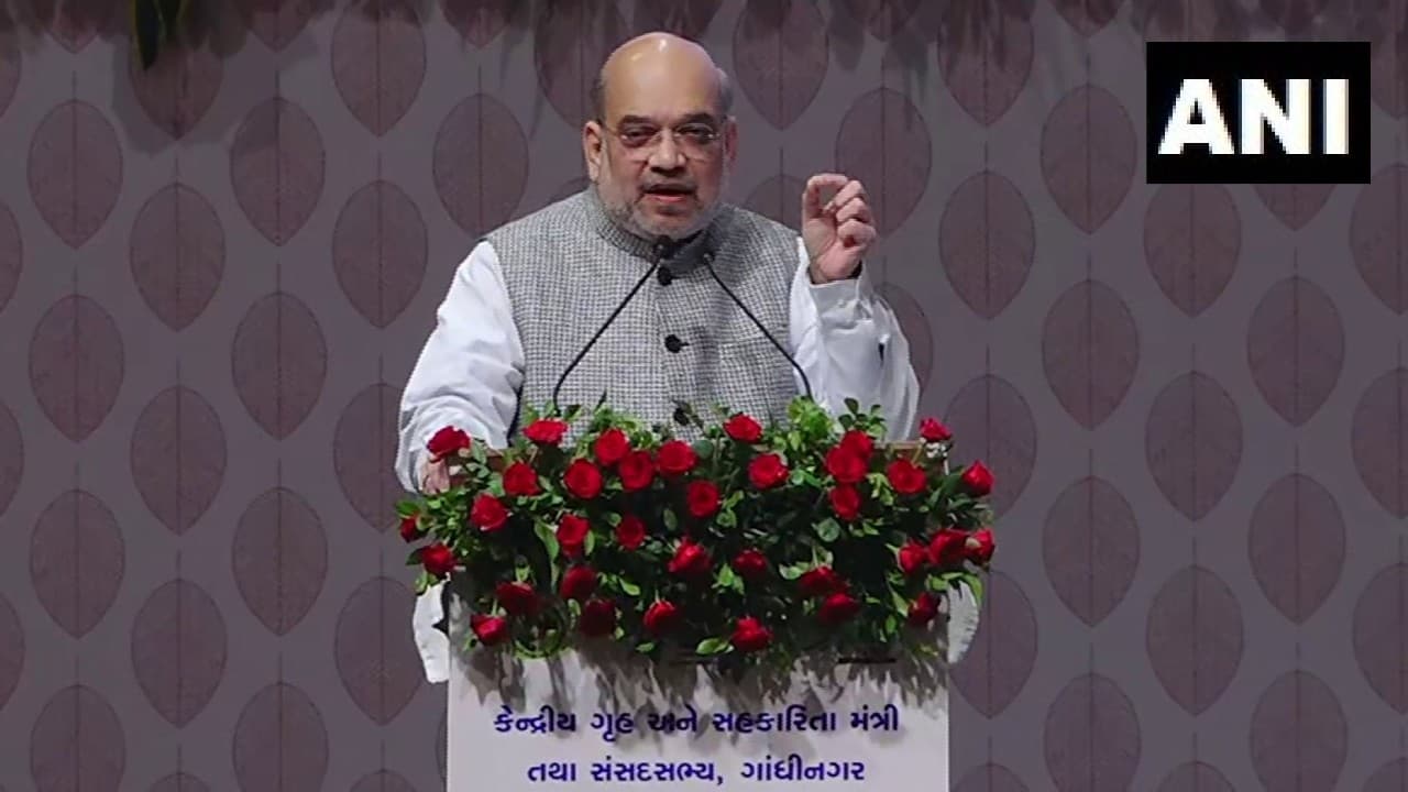 Amit Shah: अमित शाह बोले- महात्मा गांधी का सपना पूरा करना भाजपा का मकसद, गांवों में बसती है भारत की आत्मा