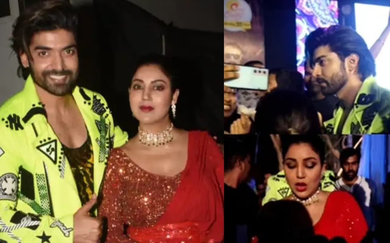 गुरमीत चौधरी और देबिना बनर्जी को देख बेकाबू हुई भीड़, फैंस ने कपल को घेरा, आगे हुआ ये... VIDEO