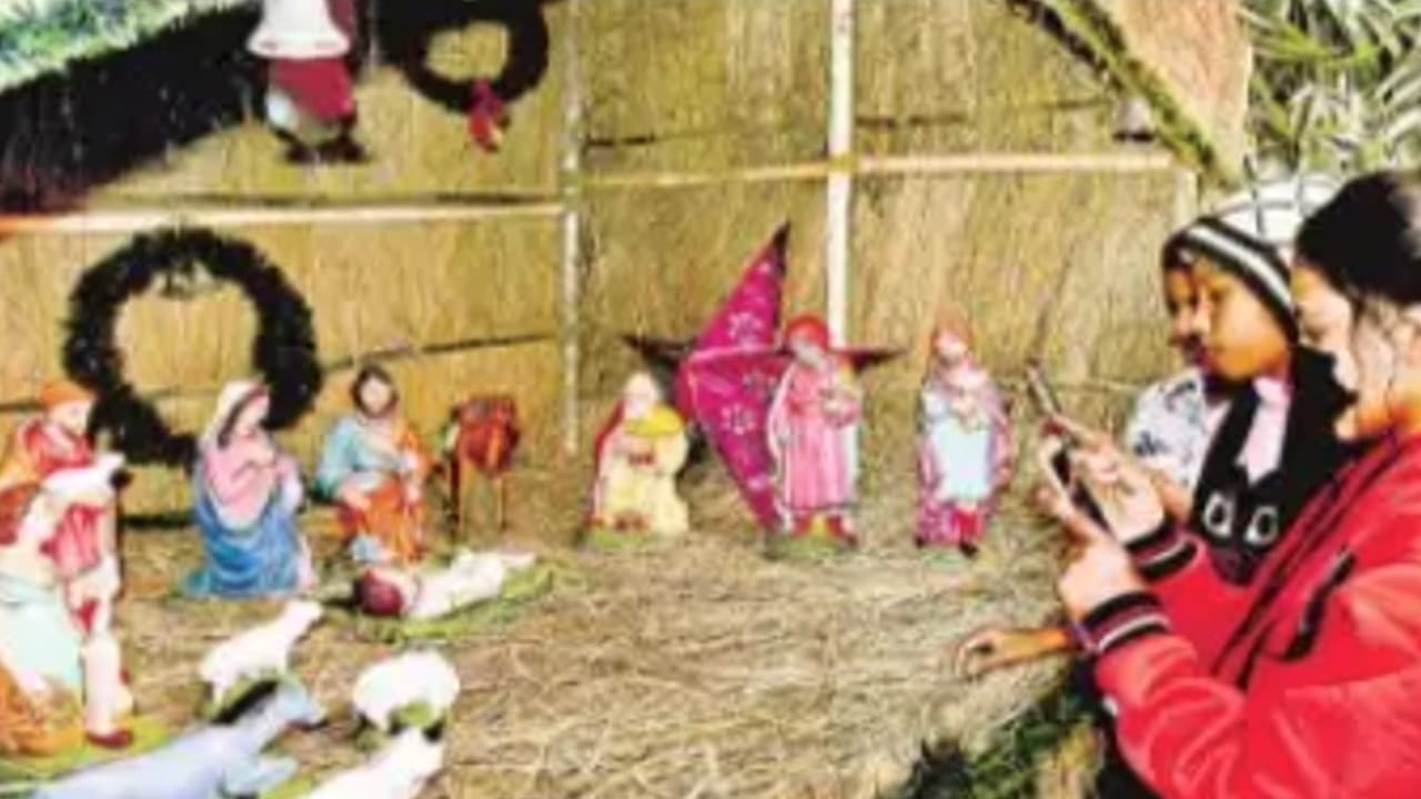 झारखंड : क्रिसमस उत्सव में डूबी राजधानी, प्रभु यीशु का जन्मोत्सव मनाया गया