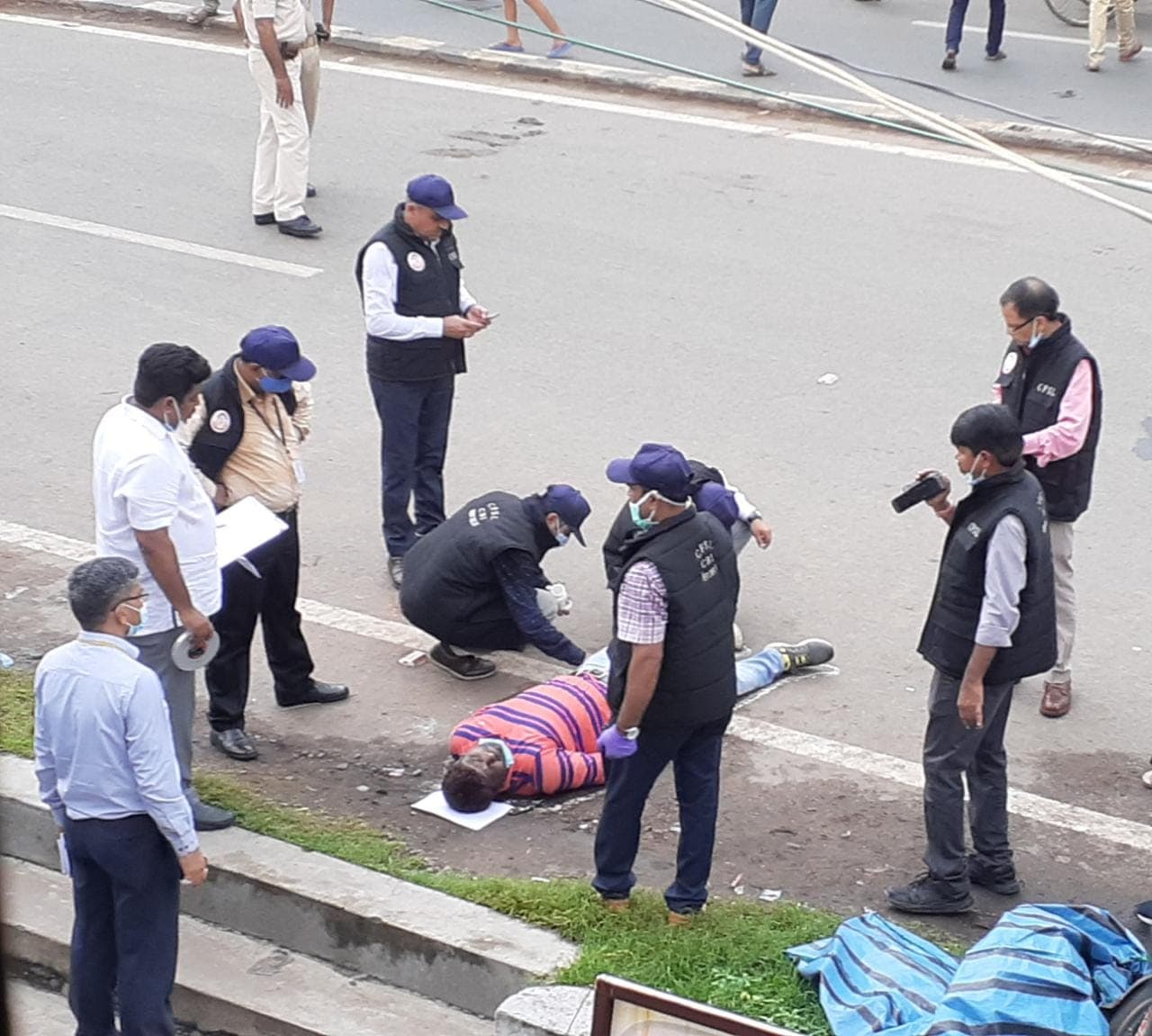 धनबाद जज हत्याकांड : कड़ी सुरक्षा में CBI ने घटनास्थल पर ऑटो से टक्कर का किया सीन रिक्रिएट, ली ये जानकारी