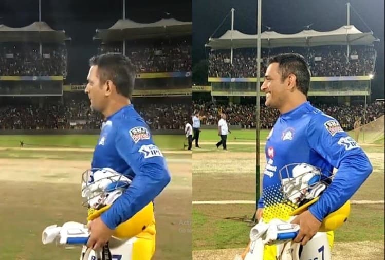 AB De Villers के बाद अब MS Dhoni भी IPL में लगाएंगे ‘नो लुक सिक्स’ नेट्स में जमकर कर रहे अभ्यास, Video Viral
