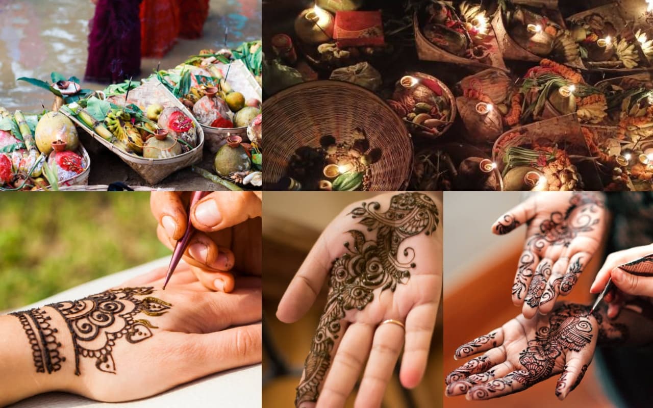 Mehndi Designs for Chhath Puja: शुभ है मेहंदी, 10 मिनट में लगाएं ये सुंदर और आसान मेहंदी डिजाइन
