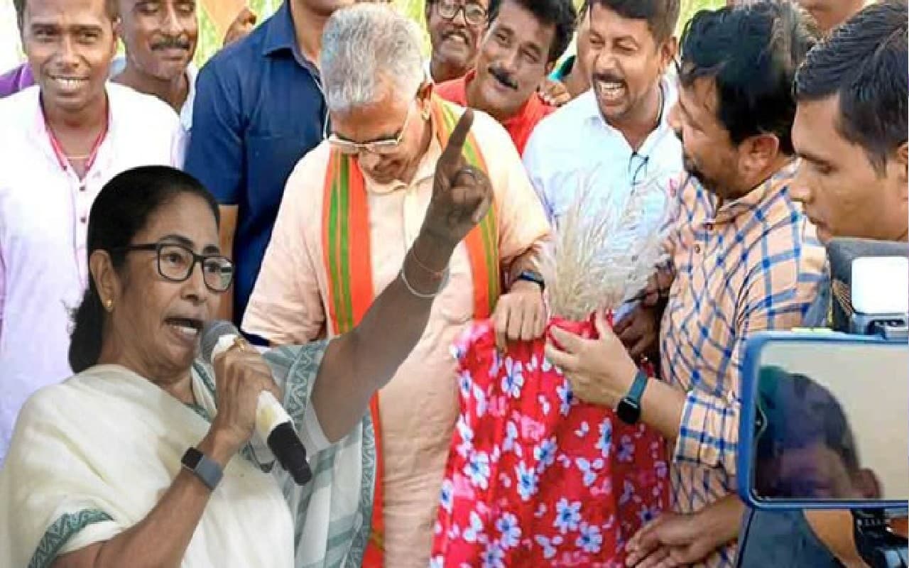 दिलीप घोष का ममता बनर्जी पर तंज- जहां बनना चाहिए था टाटा का कारखाना, वहां खिले काश के फूल
