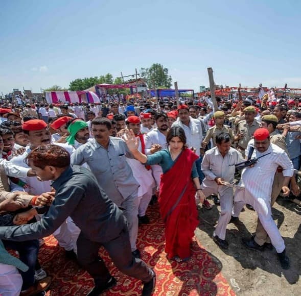 Mainpuri Bypoll Election: मुलायम की बहू के हवाले मैनपुरी की सियासत, रिकॉर्ड जीत की ओर डिंपल यादव