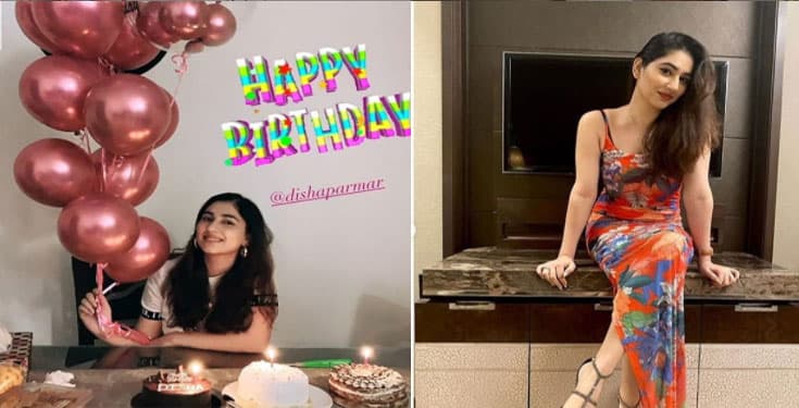 Bigg Boss 14 के कंटेस्टेंट राहुल वैद्य की गर्लफ्रेंड दिशा परमार ने कुछ इस तरह मनाया अपना जन्मदिन, Viral हो रही हैं Photos