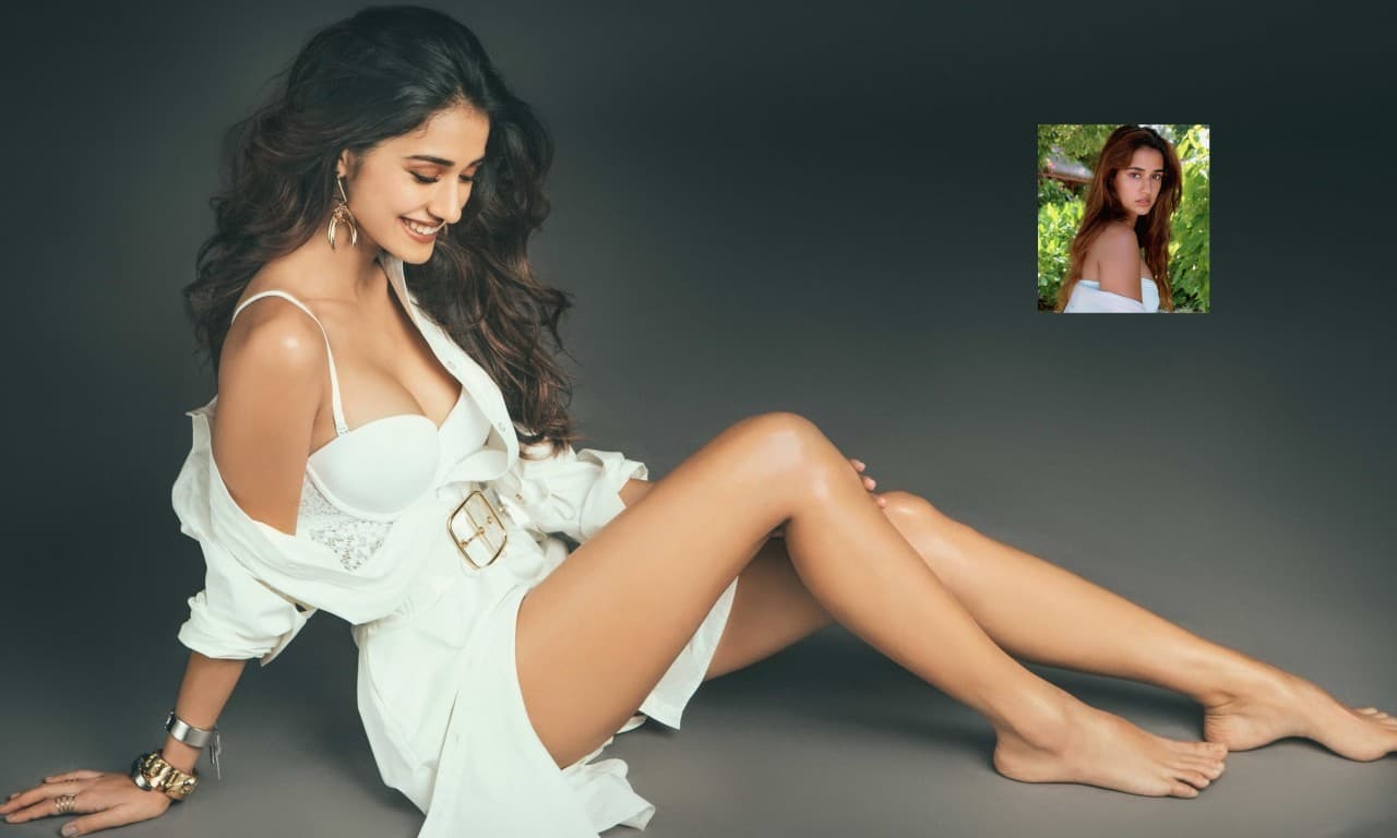 Disha Patani ने व्हाइट आउटफिट में करवाया Glamourous Photoshoot, फैंस ने कर दी कमेंट की बारिश, कहा आज चांद . . .