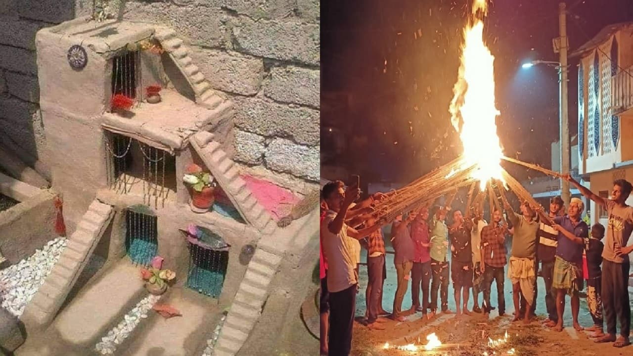दिवाली में घरौंदा क्यों बनाती हैं बेटियां? सनठी की बनी हुक्का-पाती जलाने की परंपरा के बारे में भी जानिए..