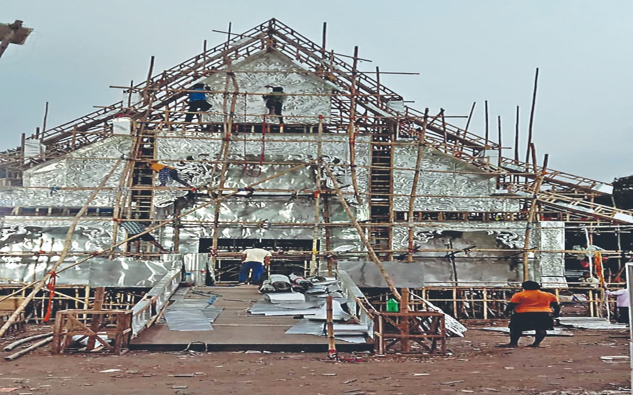 Diwali 2022: रांची में काली पूजा को लेकर तैयारी, इस बार डोरंडा में दिखेगा थाइलैंड का व्हाइट टेंपल
