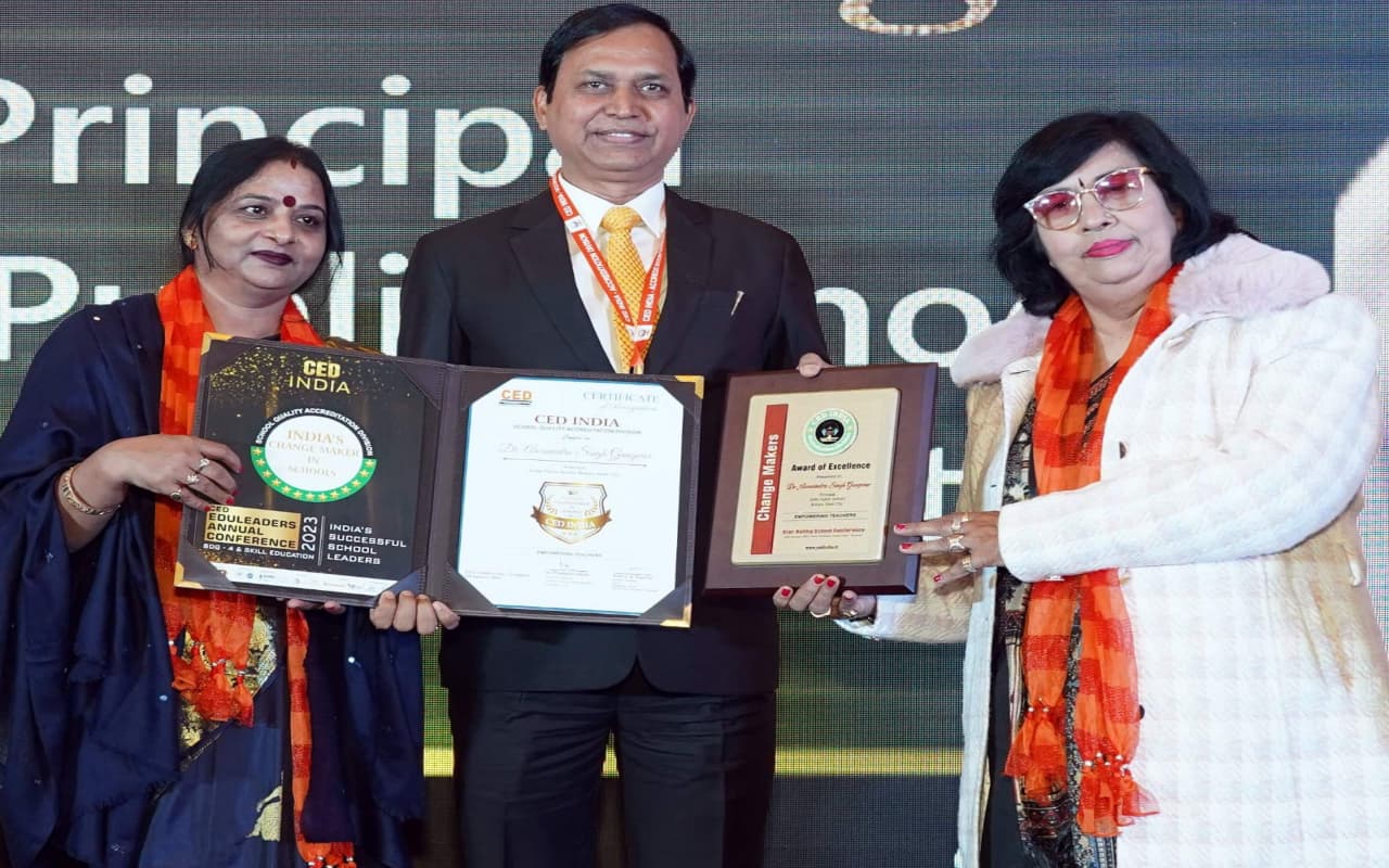 DPS बोकारो के प्राचार्य डॉ. AS गंगवार को मिला राष्ट्रीय अवार्ड, झारखंड से सम्मान पाने वाले एकमात्र अध्यापक