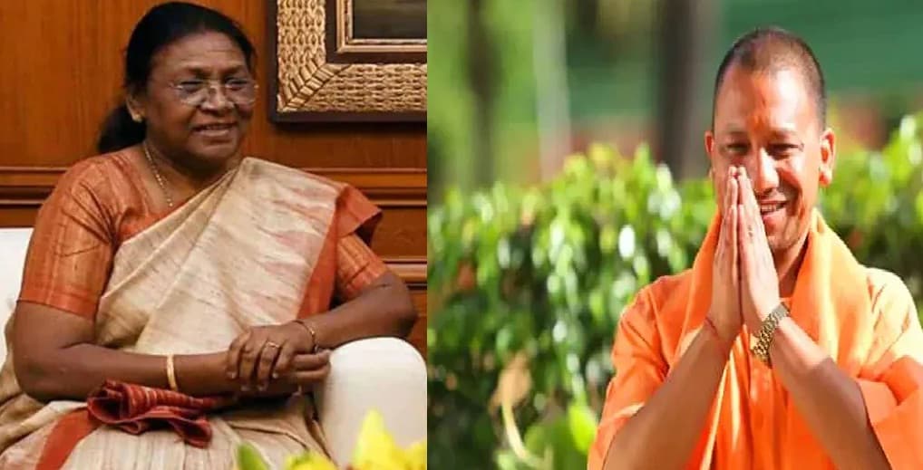 UP News: सीएम योगी ने राष्ट्रपति उम्मीदवार द्रौपदी मुर्मु से की मुलाकात, आज नामांकन में होंगे शामिल