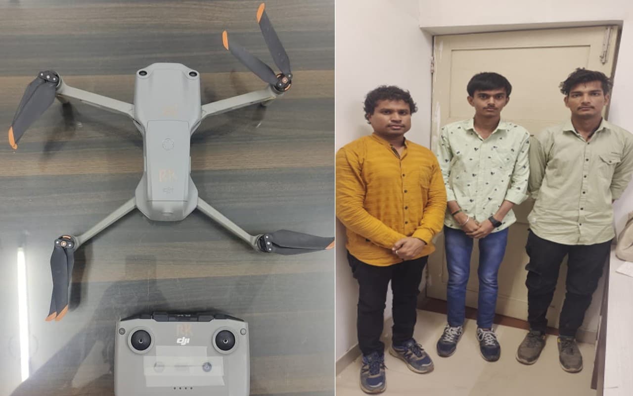 गुजरात: PM मोदी की सुरक्षा में सेंधमारी की कोशिश, रैली स्थल पर उड़ता ड्रोन देख मचा हड़कंप, तीन गिरफ्तार