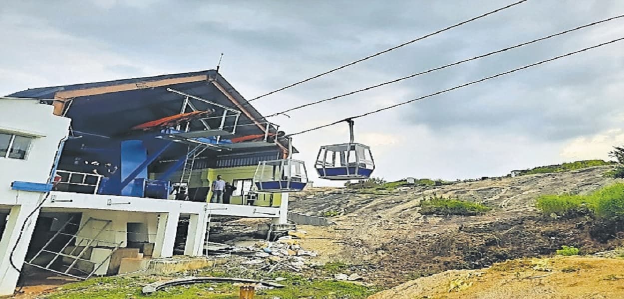Bihar News: बांका में सैलानियों के लिए फिर से चालू हुआ रोपवे, 40 दिनों से पड़ा था बंद