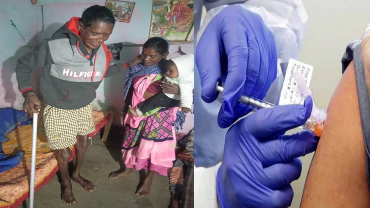कोरोना वैक्सीन से बोकारो के दुलारचंद की बेजान शरीर में आयी जान, चलने और आवाज वापस आने का किया दावा