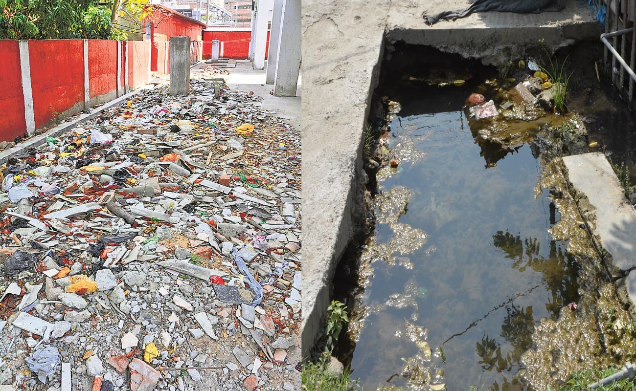 पटना: नौ साल में ही नर्क बना रेलवे के कर्मचारियों का आशियाना, बुनियादी सुविधाओं का भी अभाव