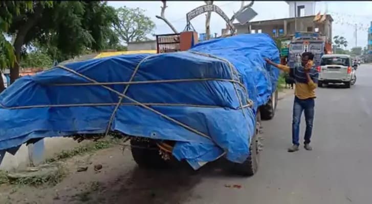 बिहार में बिना ई-वेबिल के माल ढोना चालकों को पड़ा महंगा, वाणिज्य-कर विभाग ने एक दिन में जब्त किये 172 वाहन