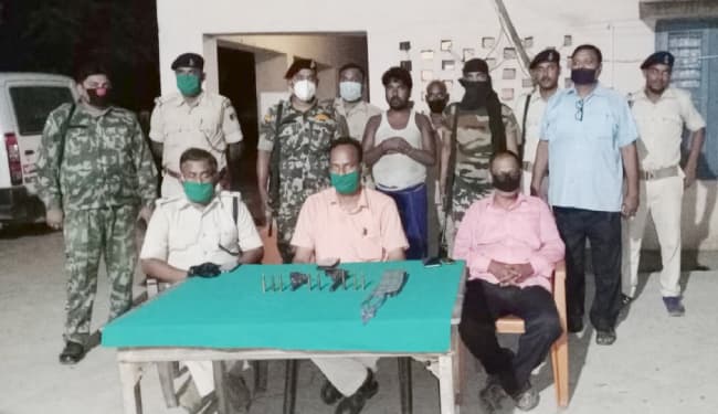 राजद नेता हत्याकांड का आरोपित व तीन जिलों का मोस्टवांटेड बजरंगी हथियार समेत गिरफ्तार