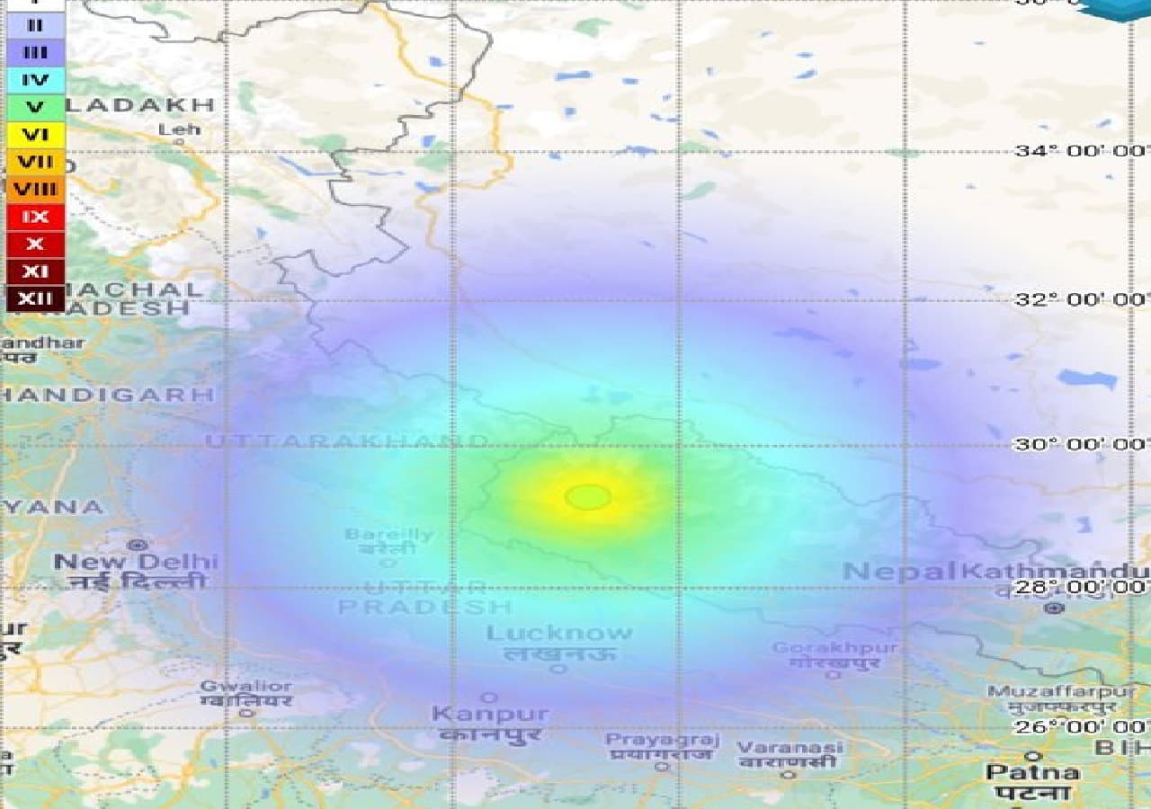 Earthquake: दिल्ली-NCR और उत्तराखंड में भूकंप के झटके, एक हफ्ते में दूसरी बार हिली धरती, केंद्र नेपाल