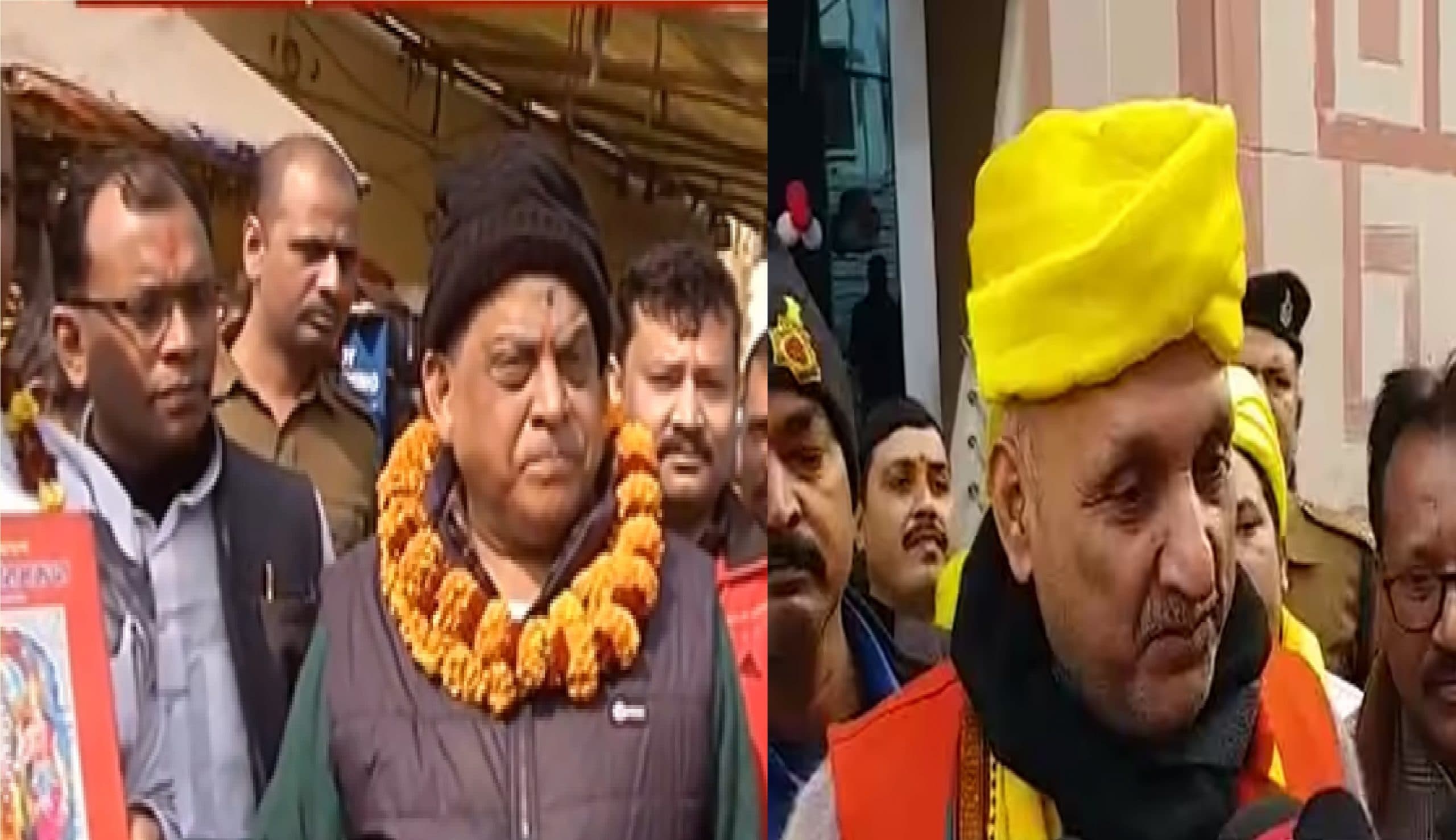 शिक्षा मंत्री के बयान के खिलाफ JDU ने पटना के हनुमान मंदिर में किया मानस पाठ, दोहे के जरिये RJD से पूछा सवाल