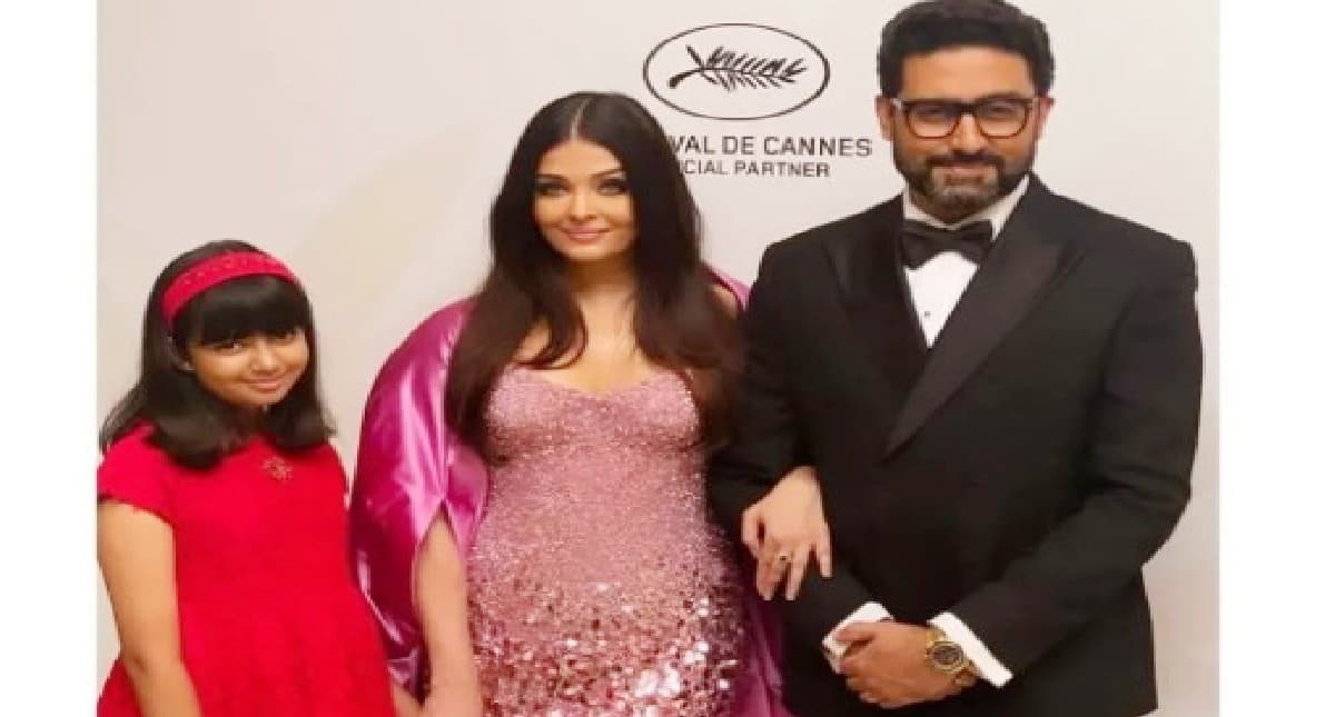 Cannes 2022: ऐश्वर्या राय के साथ अभिषेक बच्चन ने दिए पोज, Eva Longoria के बेटे संग बात करती दिखी आराध्या