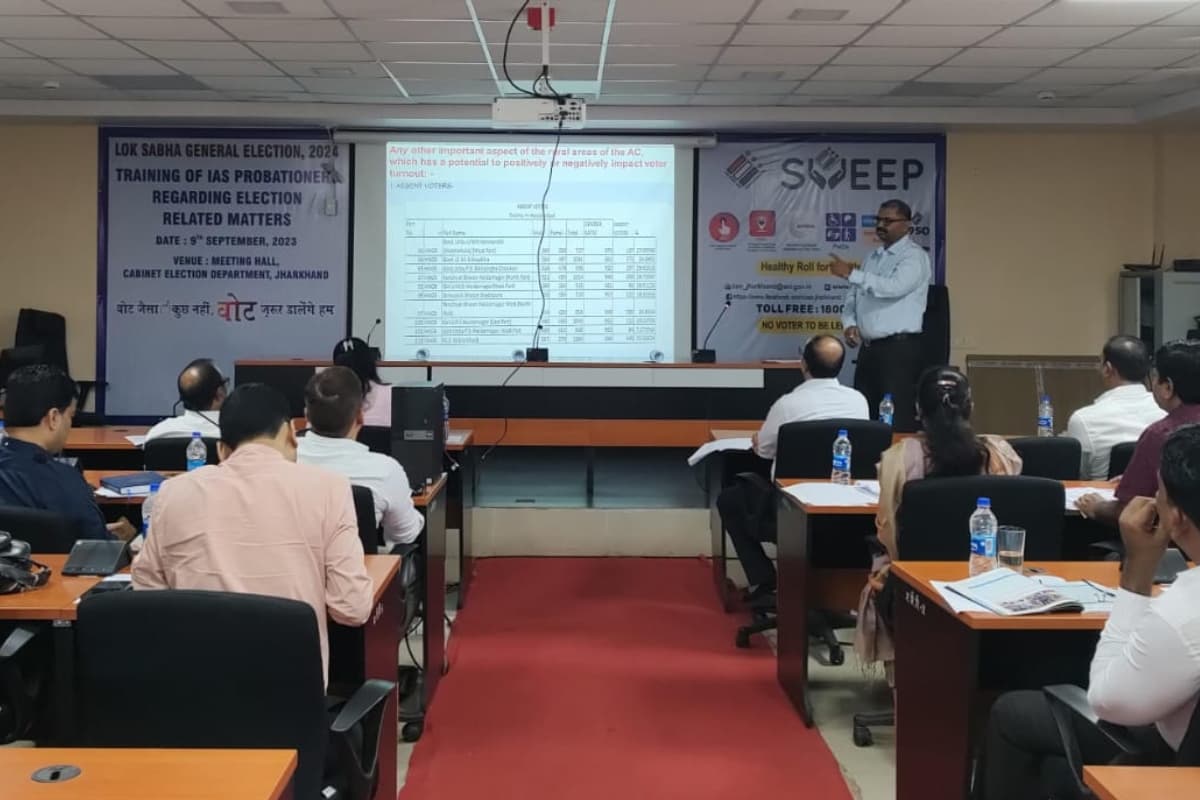 झारखंड: 2024 के चुनावों में वोटिंग प्रतिशत बढ़ाने को लेकर क्या बोले मुख्य निर्वाचन पदाधिकारी के रवि कुमार?