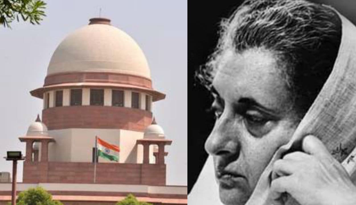 45 साल बाद सुप्रीम कोर्ट में इंदिरा गांधी की इमरजेंसी पर फिर उठे सवाल, मोदी सरकार से जवाब तलब