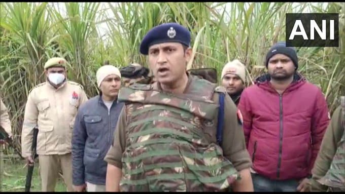 Gonda News: 12 घंटे में ही किशोरी के हत्यारे से हो गई पुलिस की मुठभेड़, पैर में लगी गोली, गिरफ्तार