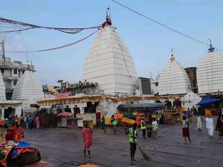 देवघर: बाबा बैद्यनाथ ने मंदिर परिसर में दी जनता कर्फ्यू की सहमति,पसरा रहा सन्नाटा..