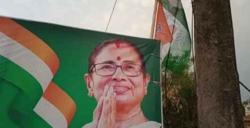 Bengal Chunav 2021: पूर्वी बर्दवान में ममता की तस्वीर से छेड़छाड़, TMC कार्यकर्ताओं में आक्रोश