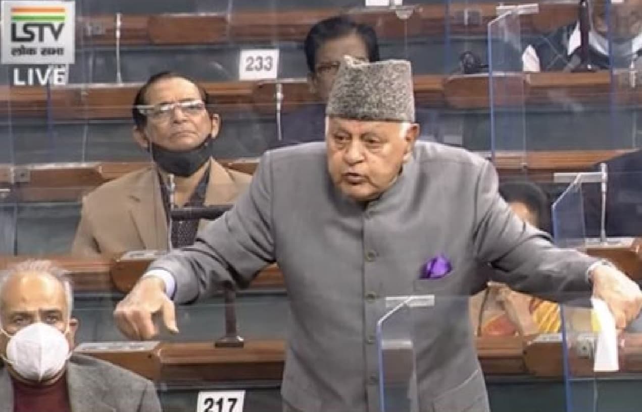 'हमें पाकिस्तानी कहते हैं, खालिस्तानी कहते हैं, चीनी कहते हैं... कल आप पावर में नहीं रहे तो'...संसद में बोले फारूक