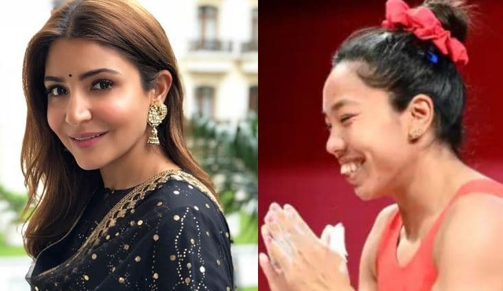 अनुष्का शर्मा हुई मीराबाई चानू के ओलंपिक बालियों की फैन, इयररिंग्स के पीछे की कहानी जान लुटाया प्यार