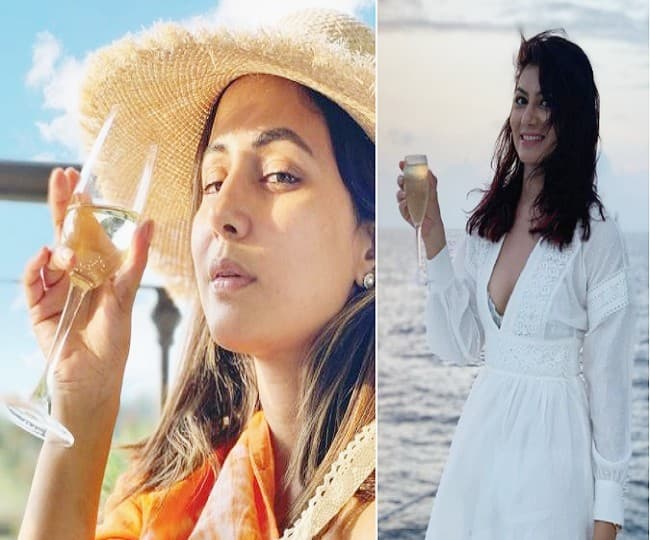 Kumkum Bhagya की 'प्रज्ञा' का समंदर किनारे बोल्ड अंदाज, 'तूफानी सीनियर' हिना खान का ऑरेंज ड्रेस में किलर लुक, VIRAL PHOTOS