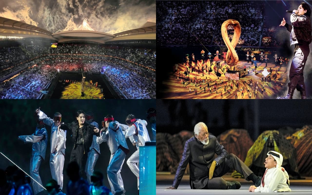 FIFA World Cup 2022: कतर में फीफा वर्ल्ड कप का रंगारंग आगाज, BTS समेत 900 कलाकारों ने की शिरकत, PHOTOS