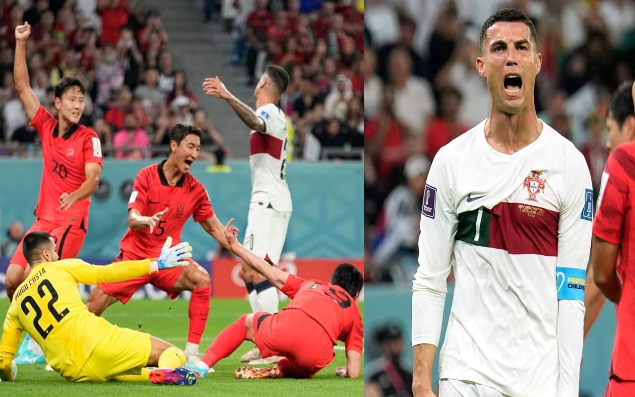 FIFA World Cup: पुर्तगाल को हराकर दक्षिण कोरिया ने किया बड़ा उलटफेर, अंतिम 16 में बनायी जगह, उरूग्वे बाहर