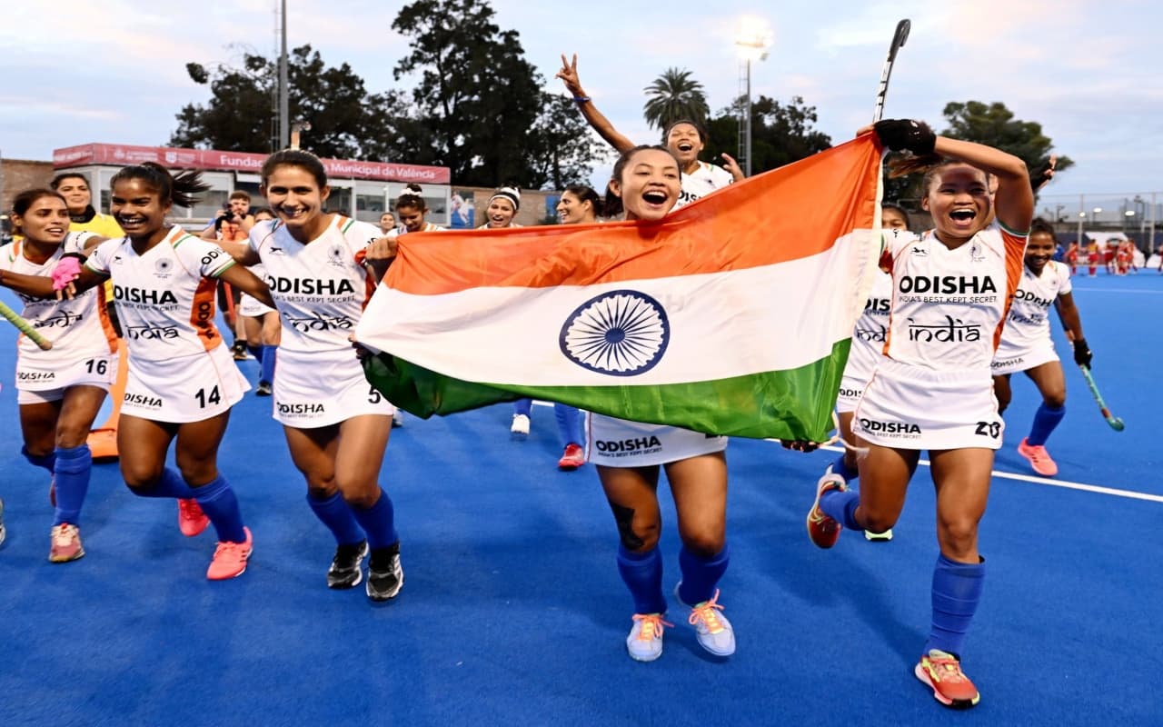 FIH Women's Nations Cup: गुरजीत के गोल से भारत ने जीता खिताब, स्पेन को 1-0 से दी मात