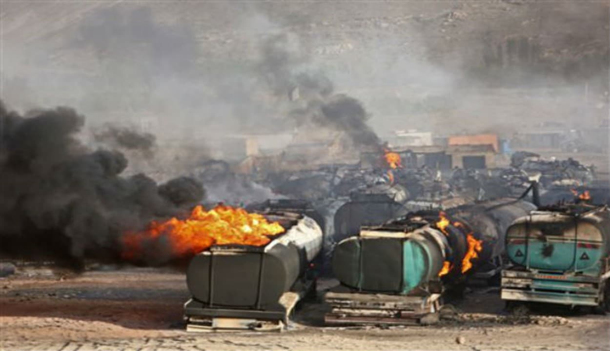 अफगानिस्तान : काबुल में फ्यूल टैंकर में आग लगने से 7 लोगों की मौत, कई घरों समेत गैस स्टेशन भी चपेट में