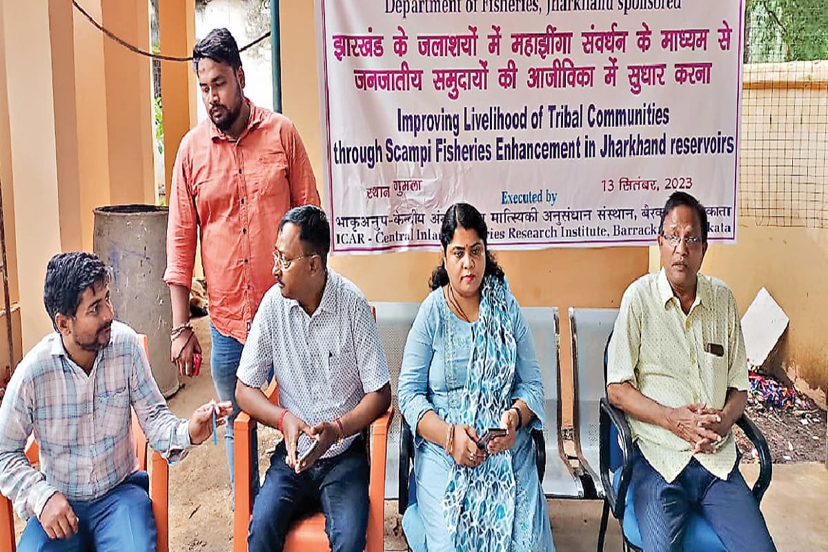 मिश्रित मछली पालन से किसान बनें आत्मनिर्भर, 9 माह में करीब 5 हजार किलो मछली का होगा उत्पादन