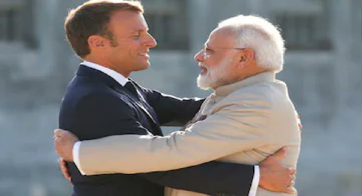 फ्रांस के राष्ट्रपति ने कुछ इस अंदाज में दिया पीएम मोदी को धन्यवाद, सुर्खियां बटोर रहा ट्वीट