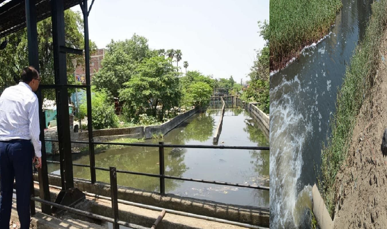 पटना मेट्रो के काम से बाइपास नाले की उड़ाही में बाधा, कंकड़बाग इलाके में जलजमाव से होगी परेशानी