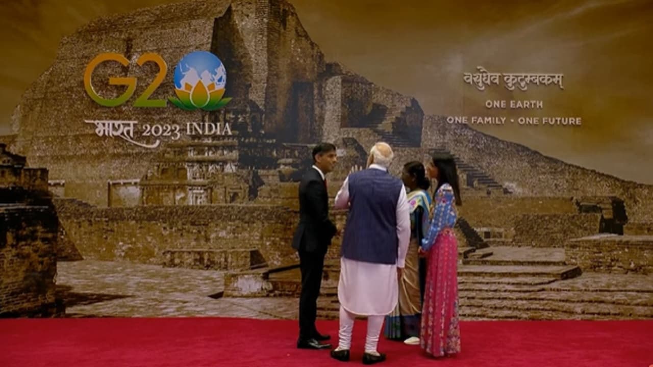 PHOTOS: G-20 समारोह में मेहमानों को नालंदा विश्वविद्यालय की झलक दिखाते पीएम मोदी, देखिए तस्वीरें..