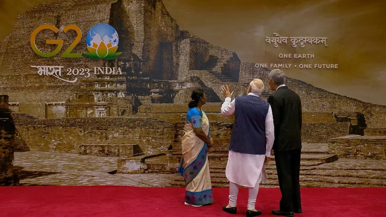 G-20 समारोह के दौरान नालंदा विश्वविद्यालय छाया तो बिहार में गरमायी सियासत, जदयू ने आरोपों की लगायी बौछार...