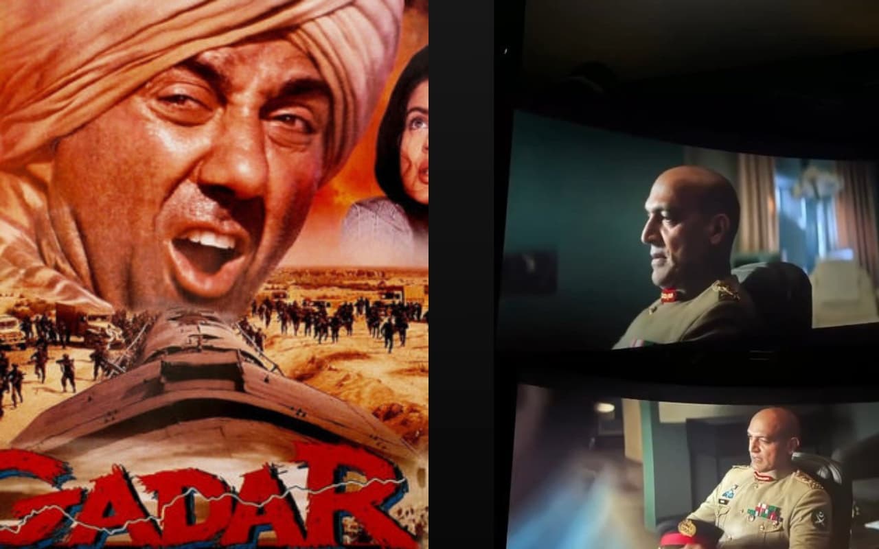 Gadar 2 के सेट से वायरल हुई इन तसवीरों में दिखा सनी देओल का स्टंट सीन, सकीना के पिता अशरफ अली की दिखी झलक