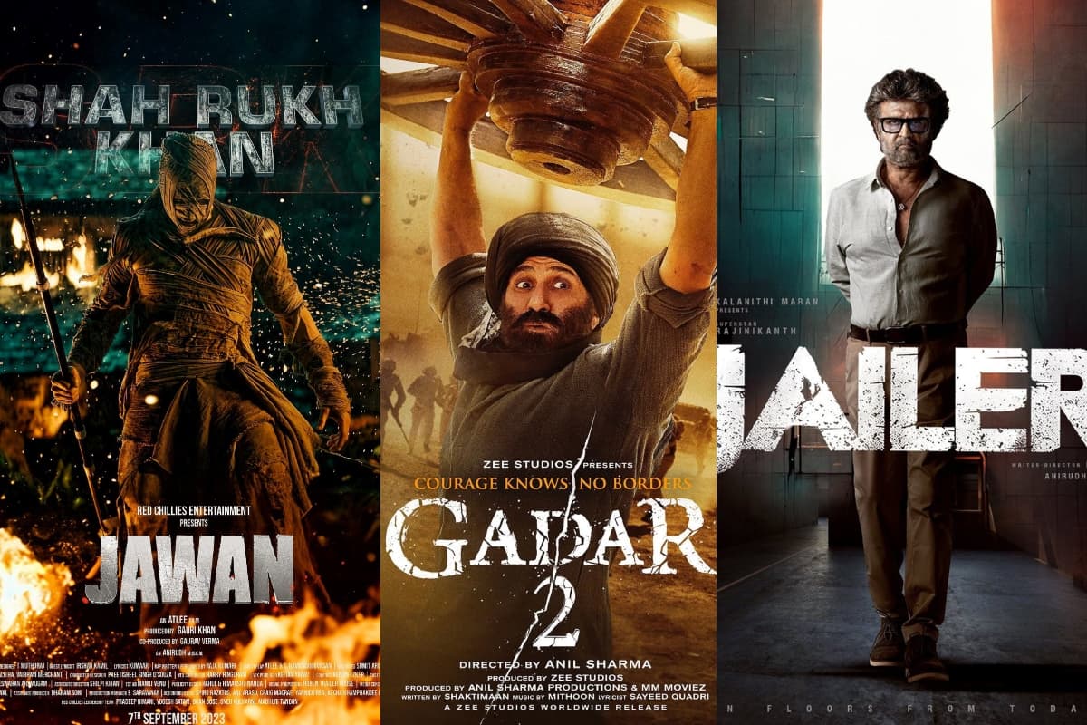 Jawan VS Gadar 2 VS Jailer: शाहरुख खान, सनी देओल और रजनीकांत में से कौन है बॉक्स ऑफिस किंग, जानें टोटल कलेक्शन